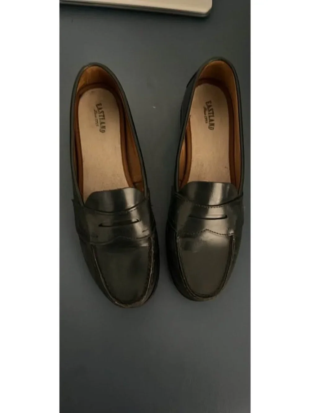 Eastland Classic II Penny Loafers Navy Blue 9N - Picture 5 of 8